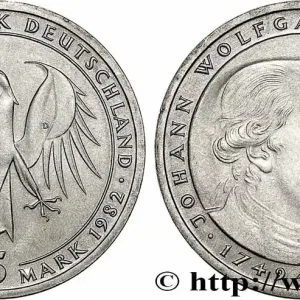 Meilleur Prix ALLEMAGNE 5 Mark Johann Wolfgang von Goethe 1982 Munich - D fwo_784414 Monde
