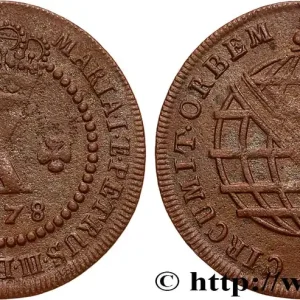 Bon Plan BRÉSIL - MARIE Ire et PIERRE III 10 Réis 1778 Lisbonne fwo_791790 Monde