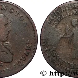 ROYAUME-UNI (TOKENS) 1/2 Penny Londres (Middlesex) J. Lackington 1795 fwo_818028 Monde Paiement Sécurisé