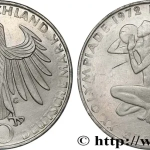 Vente Directe ALLEMAGNE 10 Mark XXe J.O. Munich : basket-ball et canoeing 1972 Karlsruhe fwo_830701 Monde