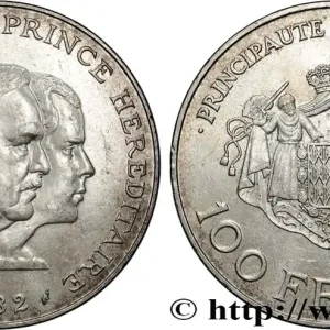 MONACO 100 Francs Rainier III et Albert 1982 Paris fwo_832787 Monde Prix Réduit