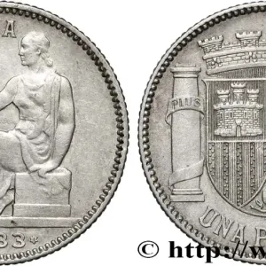 Expédition Rapide ESPAGNE 1 Peseta République Espagnole 1933 Madrid fwo_833646 Monde