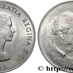 ROYAUME-UNI 1 Crown Winston Churchill 1965 fwo_840132 Monde Authentique