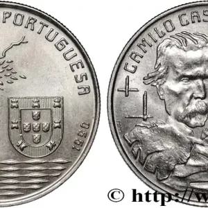 Prix Promo PORTUGAL 100 Escudos centenaire de la mort de l’écrivain Camilo Castelo Branco 1990 fwo_840144 Monde