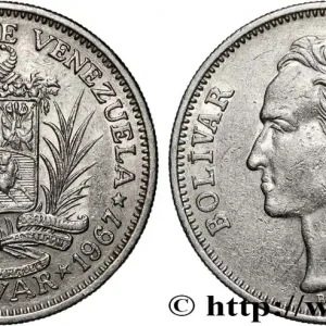 Dernière Chance VENEZUELA 1 Bolivar 1967 Londres fwo_840343 Monde