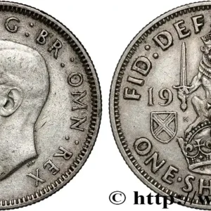 Prix Promo ROYAUME-UNI 1 Shilling Georges VI “Scotland reverse” 1938 fwo_840635 Monde
