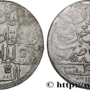 TURQUIE 2 Zolota (60 Para) AH 1187 an 15 au nom de Abdul Hamid I (1787) Constantinople fwo_835511 Monde Marque