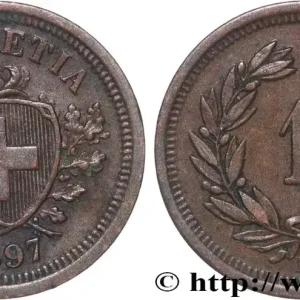 Meilleur Prix SUISSE 1 Centime (Rappen) 1897 Berne fwo_836135 Monde
