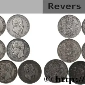 Soldes ARGENT D'INVESTISSEMENT Lot de 10 écus de 5 Francs Union Latine n.d. fwo_826167 Monde