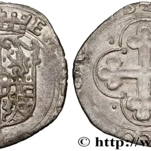 SAVOIE - DUCHÉ DE SAVOIE - EMMANUEL-PHILIBERT DIT "TÊTE DE FER" Sol, 2e type (soldo di II tipo) n.d. Chambéry fwo_833062 Monde Original