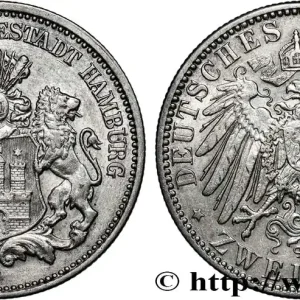 ALLEMAGNE - VILLE LIBRE DE HAMBOURG 2 Mark 1911 Hambourg - J fwo_838001 Monde Affaire À Saisir