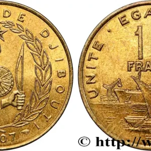 Nouvelle Collection DJIBOUTI 10 Francs 2007 Paris fwo_750081 Monde