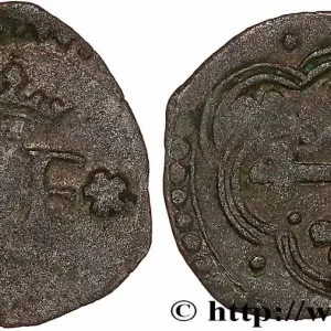 SAVOIE - DUCHÉ DE SAVOIE - CHARLES-EMMANUEL Ier Quart de sol (quarto di soldo) n.d. Chambéry fwo_753289 Monde Commande En Gros