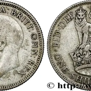 Prix Réduit ROYAUME-UNI 1 Shilling Georges V 1930 Londres fwo_793573 Monde