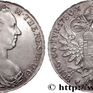 AUTRICHE 1 Thaler (REFRAPPE) Marie-Thérèse 1780 Vienne fwo_796265 Monde Promotion