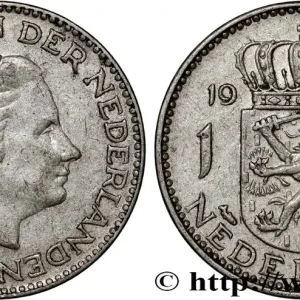 PAYS-BAS 1 Gulden Juliana 1954 fwo_808402 Monde Prix Réduit