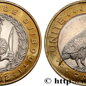 DJIBOUTI 250 Francs Francolin de Djibouti 2012 Paris fwo_811849 Monde Premium
