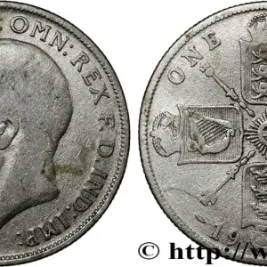 ROYAUME-UNI 1 Florin Georges V 1921 fwo_813004 Monde Acheter Direct