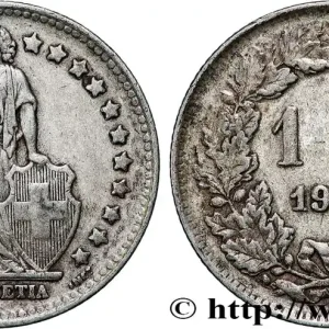 Remise SUISSE 1 Franc Helvetia 1947 Berne - B fwo_824794 Monde