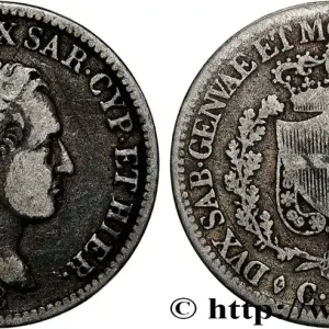 Édition Limitée ITALIE - ROYAUME DE SARDAIGNE 50 Centesimi Charles Félix 1828 Turin fwo_825480 Monde