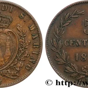 Offre Spéciale SAINT-MARIN 5 Centesimi 1894 Rome fwo_825930 Monde