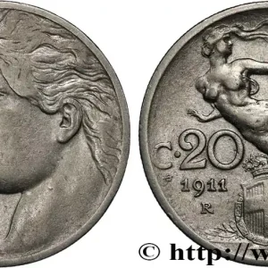 ITALIE 20 Centesimi 1911 Rome - R fwo_827329 Monde Vente Flash