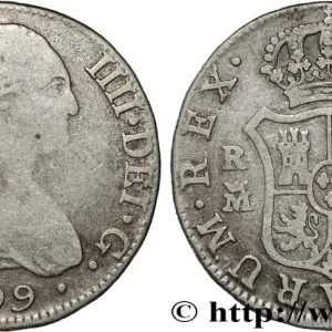 ESPAGNE - ROYAUME D'ESPAGNE - CHARLES IV 2 Reales 1799 Madrid fwo_829970 Monde Offre Du Jour