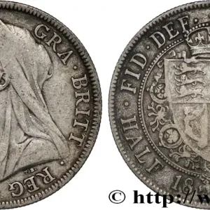 Prix Réduit ROYAUME-UNI 1/2 Crown Victoria “Old Head” 1894 fwo_830134 Monde