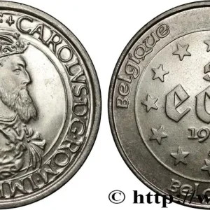 Pas Cher BELGIQUE 5 Ecu Charles Quint 1987 fwo_830144 Monde