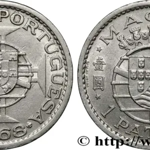 MACAO 1 Pataca Colonie Portugaise 1968 fwo_831832 Monde Usine Directe