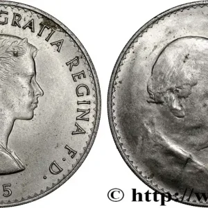 ROYAUME-UNI 1 Crown Winston Churchill 1965 fwo_831895 Monde Haute Qualité