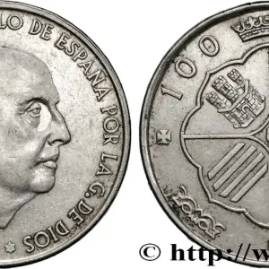 ESPAGNE 100 Pesetas Francisco Franco (1966 dans les étoiles) 1966 Madrid fwo_832790 Monde Offre Exclusive