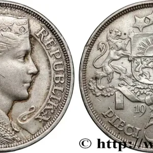 Nouveauté LETTONIE 5 Lati 1931 fwo_833153 Monde