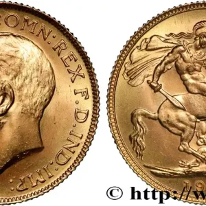 OR, PALLADIUM ET PLATINE INVESTISSEMENT 1 Souverain Georges V 1925 Londres fwo_841260 Monde Super Prix