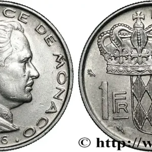 Nouvelle Collection MONACO 1 Franc Rainier III 1966 Paris fwo_841499 Monde