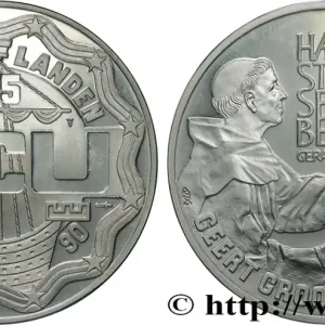 Commander Maintenant PAYS-BAS 25 Ecu Proof Gérard (Gert) Groote 1990 fwo_839171 Monde