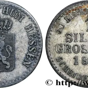 ALLEMAGNE - HESSE 1 Silvergroschen Hesse-Kassel 1841 fwo_839892 Monde Offre Limitée