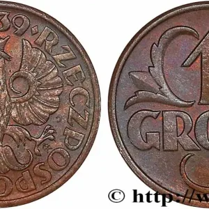 POLOGNE 1 Grosz 1939 Varsovie fwo_777299 Monde Usine Directe