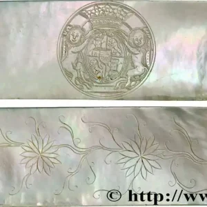 CHINE Jeton de jeux en nacre XIXe fwo_783870 Monde Commander Vite