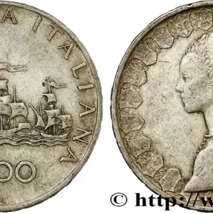 ITALIE 500 Lire “caravelles” / dame du style de la renaissance 1959 Rome fwo_798871 Monde Offre Du Jour