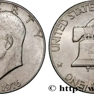 Must-Have ÉTATS-UNIS D'AMÉRIQUE 1 Dollar Eisenhower bicentenaire 1976 Philadelphie fwo_815659 Monde