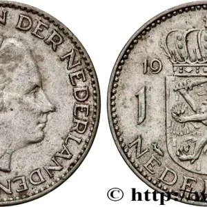 Tendance PAYS-BAS 1 Gulden Juliana 1957 fwo_819673 Monde