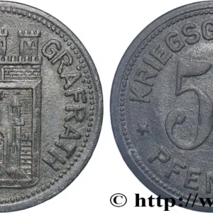 Artisanat ALLEMAGNE - Notgeld 50 Pfennig Gräfrath 1917 fwo_822192 Monde