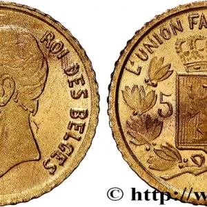 Prix Bas BELGIQUE 5 Francs fantaisie n.d. fwo_822613 Monde