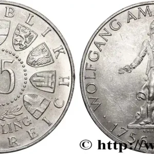 Artisanat AUTRICHE 25 Schilling 200e anniversaire de la naissance de Mozart 1956 fwo_822742 Monde