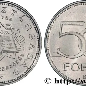 Garantie Incluse HONGRIE 50 Forint 50e anniversaire du Traité de Rome 2007 Budapest fwo_824406 Monde