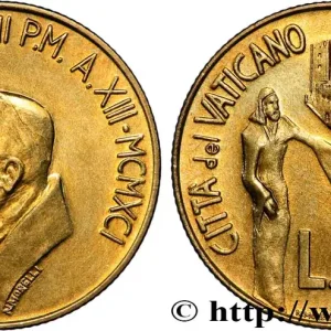 Nouveauté VATICAN ET ÉTATS PONTIFICAUX 200 Lire Jean Paul II an XIII 1991 fwo_824758 Monde