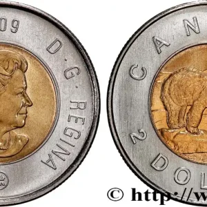 CANADA 2 Dollars Elisabeth II / Ours polaire 2009 fwo_824871 Monde Quantité Limitée
