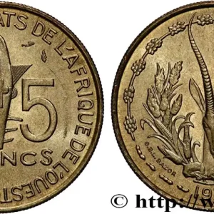 ÉTATS DE L'AFRIQUE DE L'OUEST (BCEAO) 25 Francs BCEAO 1975 Paris fwo_824889 Monde Acheter En Ligne