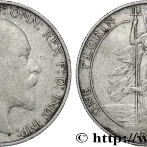 Offre Du Jour ROYAUME-UNI 1 Florin Edouard VII 1906 fwo_833397 Monde